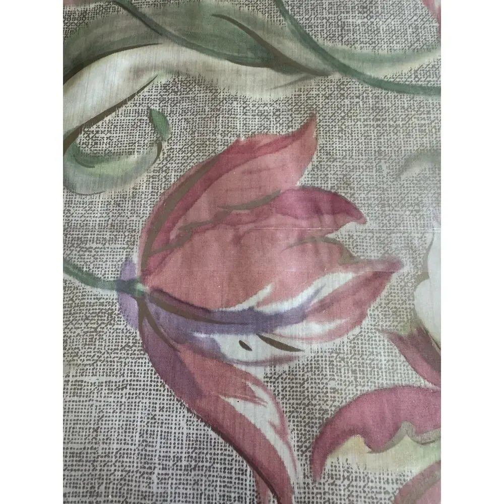 Vintage Hallmark Wrapping Paper Lot 11 Sheets Flat 80s Floral  New Old Stock